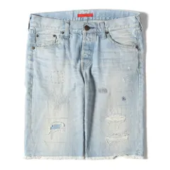RED CARD レッドカード パンツ サイズ:30 クラッシュリペア 加工 カットオフ デニム ショートパンツ 20750 ハーフ ショーツ インディゴ 日本製 ブランド ボトムス ズボンのサムネイル