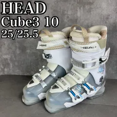 美品 幅広 スキーブーツ メンズ HEAD CUBE 3ヘッド27-27.5cm 美品 幅広