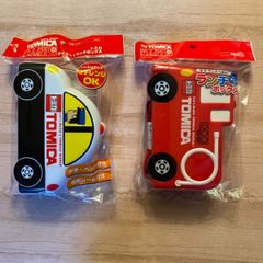 トミカ　TOMICA  ダイカットランチボックス　2点セット