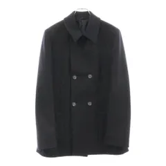 JIL SANDER (ジルサンダー) カシミヤ混 ウール チェスター コート ネイビー BM130601のサムネイル
