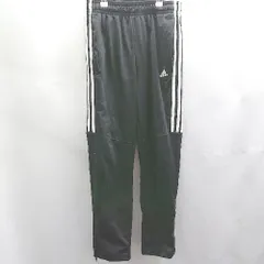 ◇ ⊂ adidas アディダス ワンポイント ジャージパンツ サイズ150 ブラック系 レディース E  【1505290005197】