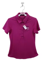 UNDER ARMOUR(アンダーアーマー) ポロシャツ 紫 レディース SM ゴルフウェア 2507-0303 中古