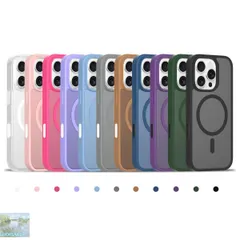 iPhone 16 Pro Max 対応 ローズレッドiPhone対応 マグネット式スマホケース AIボタン搭載 半透明マット加工 フルカバー 二合一設計673