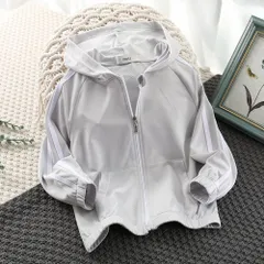 ☆ ライトグレー ☆ 130cm ☆ キッズ パーカー シンプル 軽量 薄手 キッズ パーカー 無地 キッズパーカー ジップパーカー 上着 羽織 羽織り 子供服 子ども服 長袖 フード メッシュ 通気性 軽い 軽量 薄手 薄い 男の子 女の子