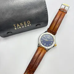 TAKEO KIKUCHI 腕時計　TK-2007 712509 ケース付き　ジャンク品のサムネイル