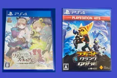PS4 プレイステーション　ラチェット＆クランク THE GAME/リディー＆スールのアトリエ 〜不思議な絵画の錬金術士〜　2点セット