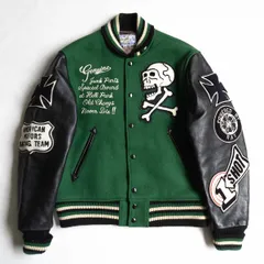 WHITESVILLE スタジャン インディアンモーターサイクル フルデコ 2025年最新】WHITESVILLE メンズ スタジャンの人気アイテム