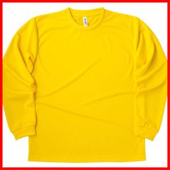 【在庫わずか】Tシャツ ロングスリーブ [クルーネック] ドライ 4.4オンス 00304-ALT 長袖 [グリマー]