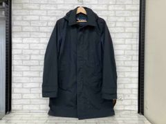 Herno IM0249U-19339-9300 ヘルノ ステンカラーコート フーディ 薄手 スプリングコート ブラック ダークネイビー メンズ 50 状態考慮