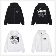 2024年最新】stussy ジップパーカー xlの人気アイテム - メルカリ