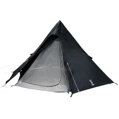 DOPPELGANGER - DOD☆ワンポールテントM☆黒☆中古美品 DOPPELGANGER - DOD ワンポールテント タープ セットの通販 by