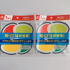 高齢者マーク 2点 貼ってはがせるタイプ 非粘着静電気シール  脱着可能 反射効果で夜間も安全運転 車用 ステッカーのサムネイル
