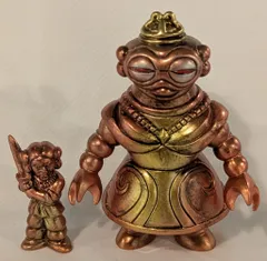 【ソフビ】メカピポ OtaCream Oneup デカキン 後藤彩色所 ソフビメカピポ OtaCream Oneup デカキン 後藤彩色所