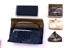 和財布 5点セット がま口 長財布 小銭入れ コインケース ウォレット まとめて 大量 レディース 【中古】