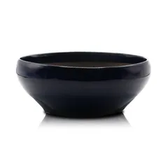 義村秀峰の盆栽鉢、山野草鉢、年代物、常滑焼、丸形皿鉢、和鉢、古鉢