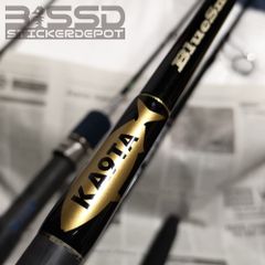 おさかな型名前ステッカー小サイズ10枚セット！魚種50種類！送料込！