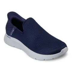 【送料無料】 スケッチャーズ メンズ スニーカー シューズ Skechers Hands Free Slip-ins GO WALKR Flex Men's Shoes Navy
