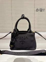 PRADA 2025年夏新作 トートバッグ - オリジナルキャンバス 22×14cm [本日特価|新品未使用品]-WT0輸入