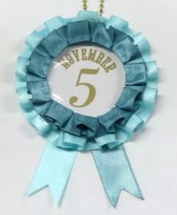[중고] 키홀더 플로이드 리치 오메카시 생일 로제트풍 캔 배지 홀더 [디즈니 트위스티드 원더랜드 프리미엄 생일 2023 POP UP SHOP in 애니메이트]