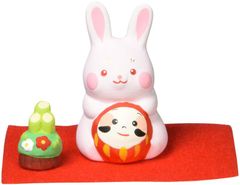 クラフトマンハウス 2023年 干支 うさぎ 卯(だるま持ち) 小