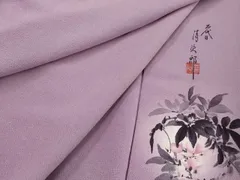 絹ちりめん　染色　額絵　あやめ　菖蒲 　57×57㎝ 絹ちりめん 染色 額絵 あやめ 菖蒲 57×57㎝ 絹ちりめん 染色 額絵