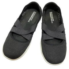 スケッチャーズ (23.5) スリッポン スニーカー 運動靴 ウォーキングシューズ ベルト フラットシューズ