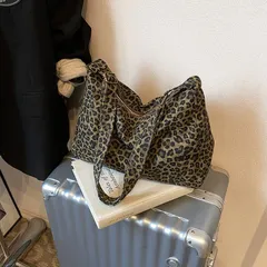 ヒョウ柄 バッグ レディース 鞄おしゃれ トートバッグ レディース 使い勝手の良い シンプル バック かばん カバン トート ハンドバッグ  収納 通勤 オフィス
