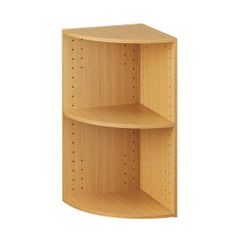 【数量限定】幅29.8×奥行29.8×高さ59cm ライトブラウン 2段 コーナー Nカラボ 8842195 連結できる カラーボックス ニトリ(NITORI)