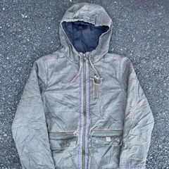 carhartt khaki hoodie jacket カーハート
