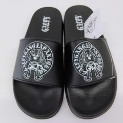 ガルフィー　シャワーサンダル　ハーツ風　　黒　　 27c　28ｃ