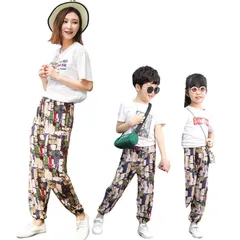 送料無料 O.パッション 子供用 韓国子供服 長ズボン ロングパンツ 薄い 薄手 虫よけパンツ 涼しい 速乾 軽量 親子コーデ リンクコーデ おしゃれ ボトムス 春 夏 90cm 100cm 110cm 120cm 130cm 140cm 150cm
