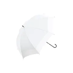 中谷-傘 ペールバイカラー 日傘 アイスブルー ジャンプ式 親骨58cm 完全遮光 100 8本骨 婦人 女性 レディース 晴雨兼用 長傘 UVカット UV UPF50＋ ブラックコーティング加工 遮光 遮熱 雨傘 傘 1