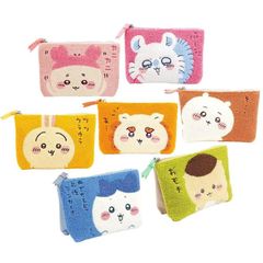 ちいかわ グッズ ウサギ モモンガ 化粧ポーチ 収納袋 トラベルポーチ 筆入れ おしゃれ かわいい 軽量 コンパクト 可愛い 癒やしグッズ コス