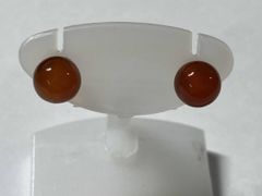 c*q様 無染色。高知県産天然赤珊瑚8.3×6.2mm二つ(ポストに刻印あり)新 c*q様 無染色。高知県産天然赤珊瑚8.3×6.2mm二つ(ポストに刻印あり)新