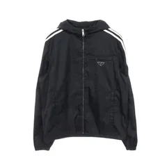 PRADA ナイロン　ジャケット Prada ナイロンパネル ジャケット | ブラック | FARFETCH JP