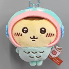 【中古】ぬいぐるみマスコット・ぬいぐるみバッジ くりまんじゅう(ハンギョドン) ぷちミニマスコット 「ちいかわ なんか小さくてかわいいやつ×サンリオキャラクターズ」