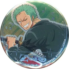 【中古】バッジ・ピンズ ロロノア・ゾロ 「ワンピース・プレミア・サマー 2022 缶バッジコレクション」 ユニバーサル・スタジオ・ジャパン限定