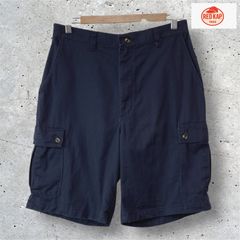 レッドキャップ　MEXICO製　RED CAP カーゴパンツ　ハーフパンツ　ショーツ　ネイビー