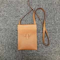 【極美品】エルメス アメリー ポシェット サコッシュ ショルダーバッグ　ブラウン 極美品】エルメス アメリー ポシェット サコッシュ ショルダー