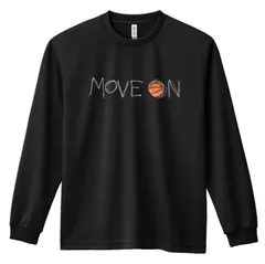 【ARTWORKS-KOBE】アートワークスコウベ MOVE ON 進め バスケットボール ロングTシャツ  Mサイズ