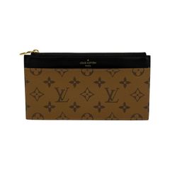 ルイヴィトン LOUIS VUITTON 長財布 スリム パース モノグラム リバース カードケース M80390 レディース