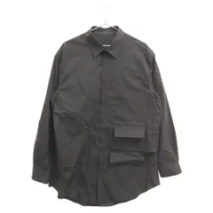 Y-3 (ワイスリー) SHIRT 長袖シャツ ロング丈 ネイビー H63044のサムネイル