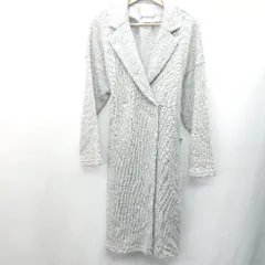 ■ AG by aquagirl エージー バイ アクアガール 長袖 ニットコート サイズM グレー レディース E  【1407180030176】