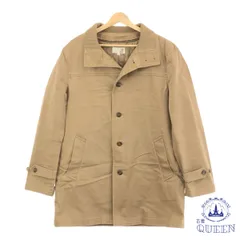 ☆美品☆ green label relaxing グリーンレーベルリラクシング アウター チェスターコート 長袖 レディース ベージュ M 901-6859 送料無料 古着