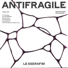 CD LE SSERAFIM Antifragile COMPACT ピンクダイヤモンド *ケーススレ、小イタミ