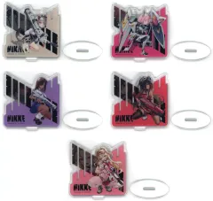 【中古】アクリルスタンド・アクリルパネル 全5種セット 両面バトルアクリルスタンド TWO 「一番くじ 勝利の女神：NIKKE CHAPTER4」 I賞