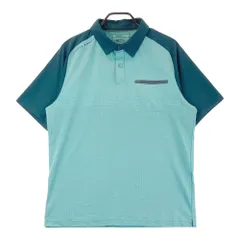 サイズ：XL UNDER ARMOUR アンダーアーマー  半袖ポロシャツ  グリーン系 [240101481751] ゴルフウェア メンズ ストスト