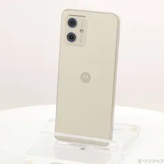 新品未使用　moto g64y 5G バニラクリーム レザー素材なバニラクリームが魅力的！』 MOTOROLA moto g64y 5G