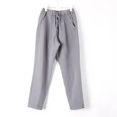 アーバンリサーチ ドアーズ テーパードパンツ ロングパンツ ストレッチ 無地 ボトムス レディース 36サイズ グレー URBAN RESEARCH 【中古】