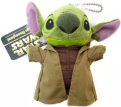 スティッチ ヨーダ スターウォーズ ぬいぐるみバッジ ぬいば